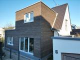 Anbau in Holzbauweise schafft in kurzer Zeit neuen Wohnraum