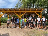 Wir unterstützen beim Schulprojekt: Freiluftklassenzimmer